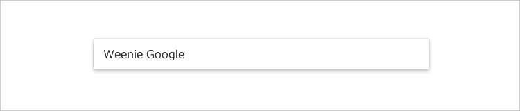 Weenie Google