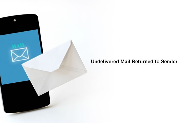 「Undelivered Mail Returned to Sender」の意味とは