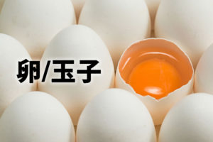「卵」「玉子」の意味と違い