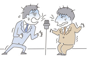 「漫才」と「コント」の違い